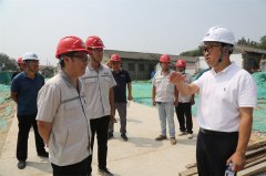 <b>运城建工董事长王哲波深入在建项目调研</b>